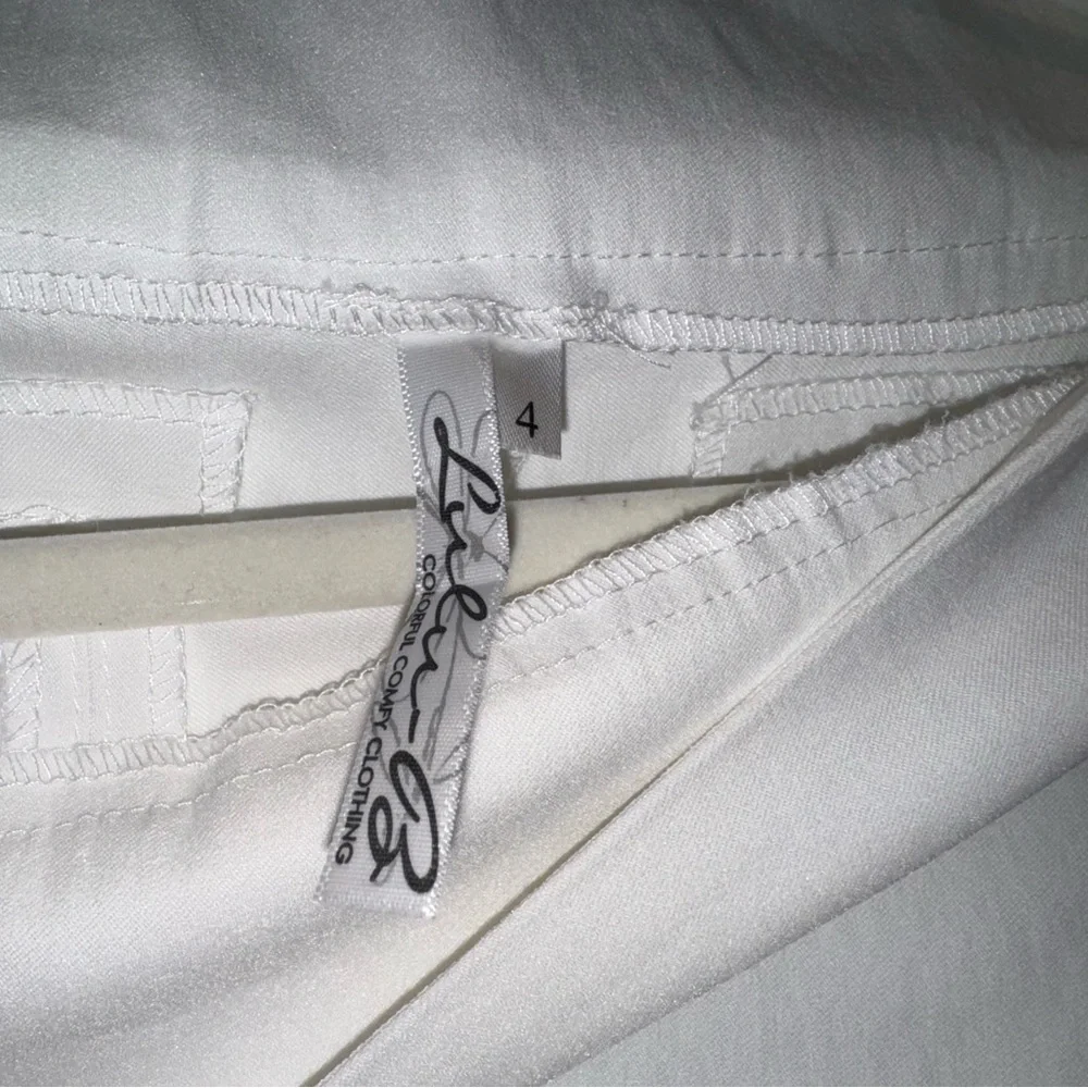 NWT Lulu-B Women’s White 4-Pocket Pull On Stretch Summer Skirt With Shorts Sz 4 - Picture 6 of 11